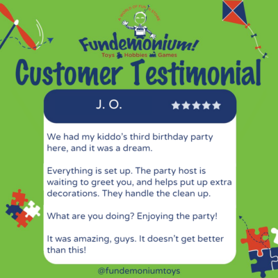 Party Testimonial Easy and Fun