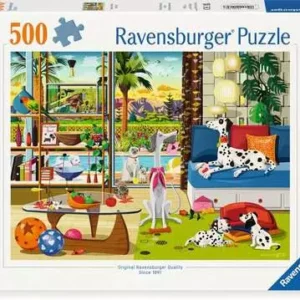 Jigsaw Puzzle Pets of Palm Springs - 500 Pieces Puzzle