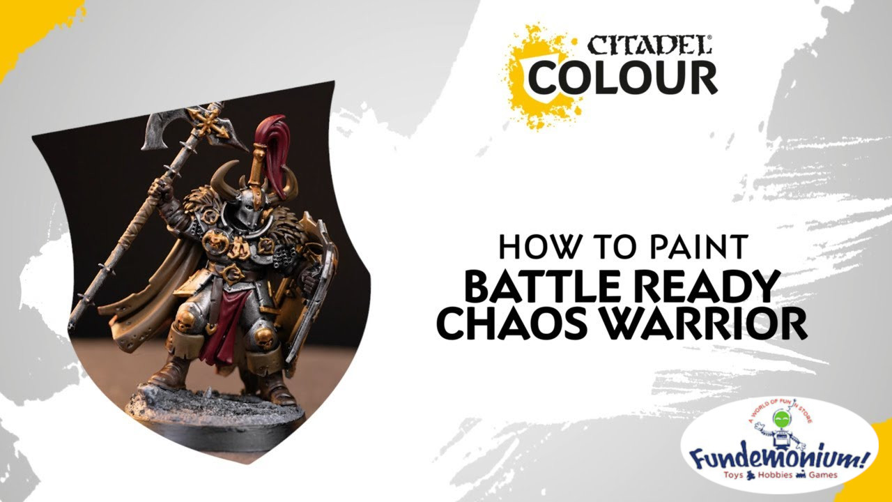 How to Paint a Chaos Warrior